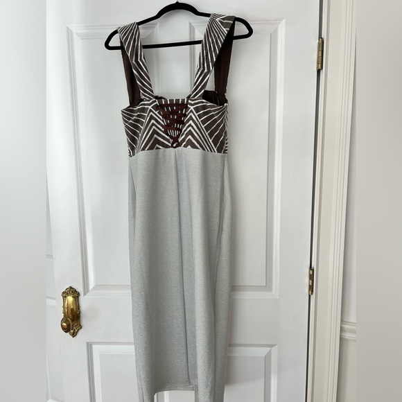 Michel Laperle silver dress size 6 - Picture 8 of 9